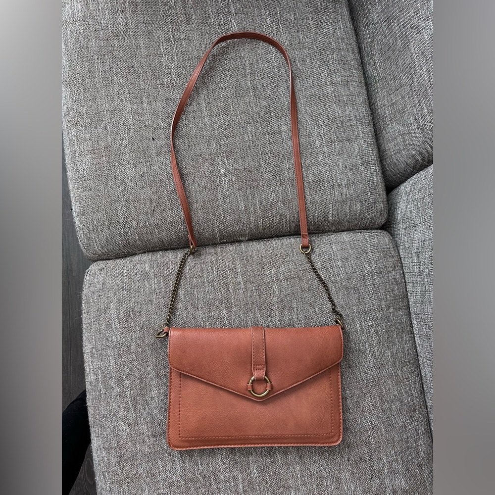 Brown crossbody bag